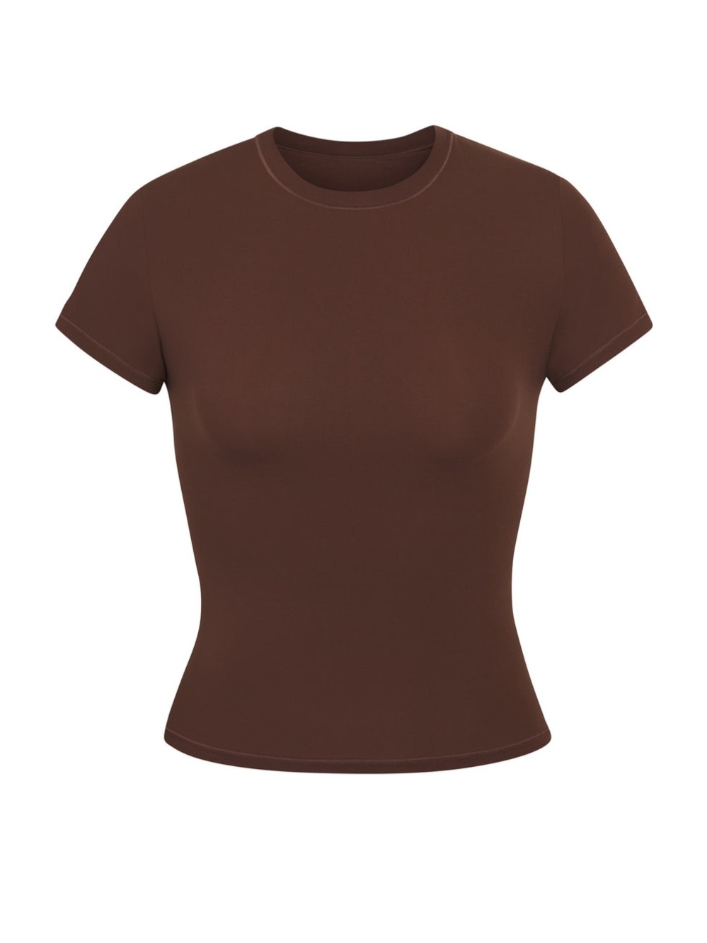 SKIMS Fits Everybody T-Shirt in Cocoa | Size M